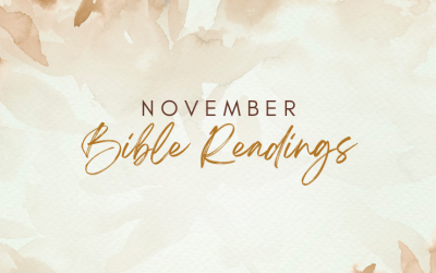 November Bible reading